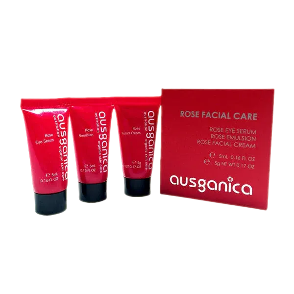 Rose Facial Care 3-in-1 Trial Pack